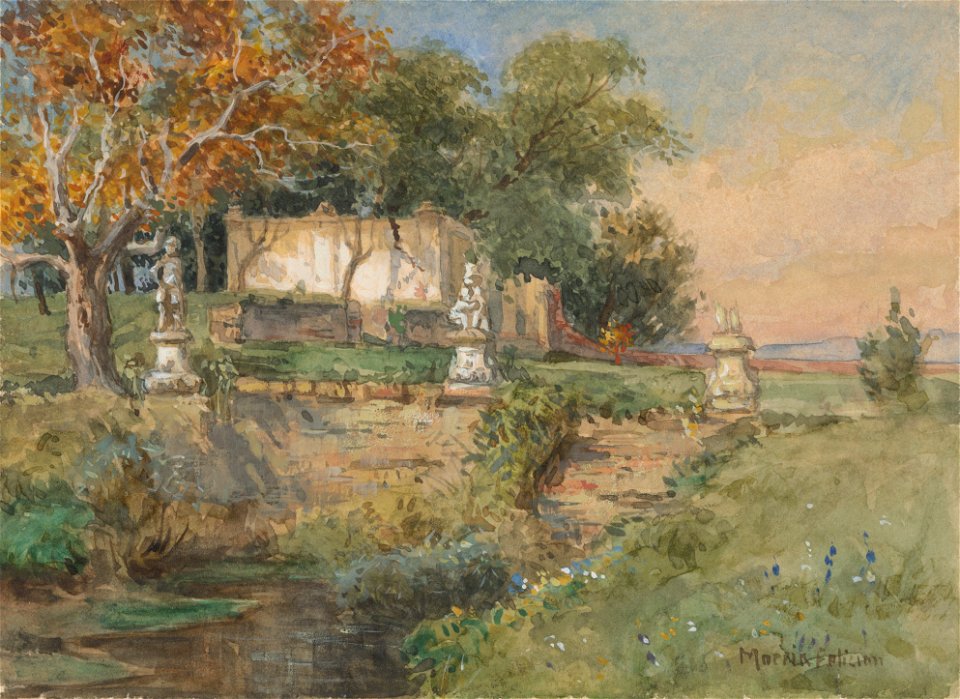 Felicián Moczik - Park - K 7609 - Slovak National Gallery