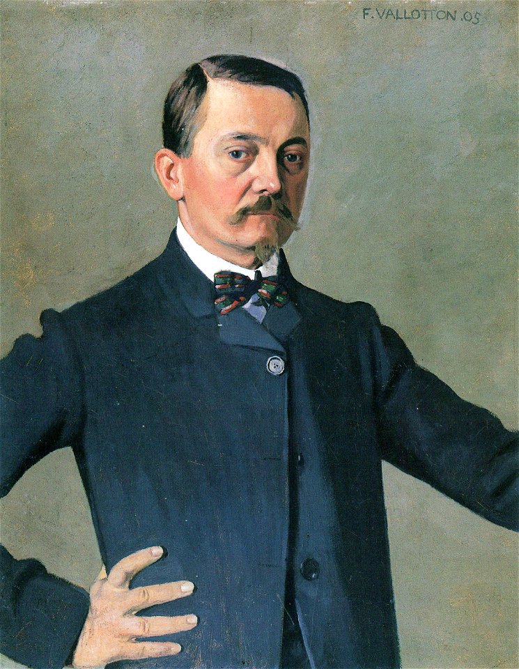 Felix Vallotton Selbstbildnis