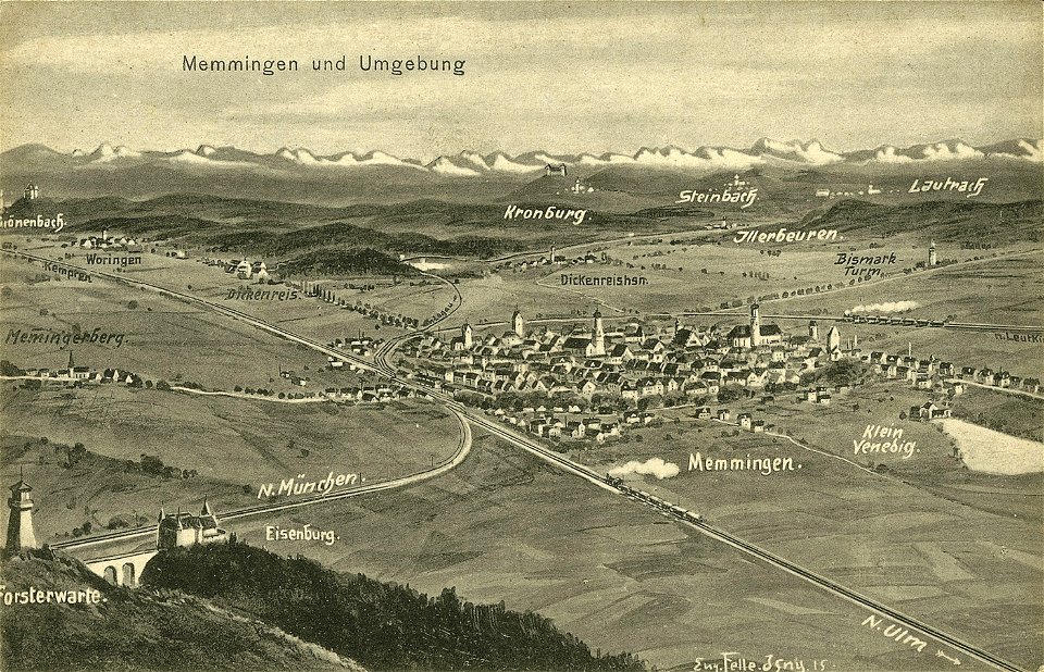 Felle Memmingen und Umgebung 1915