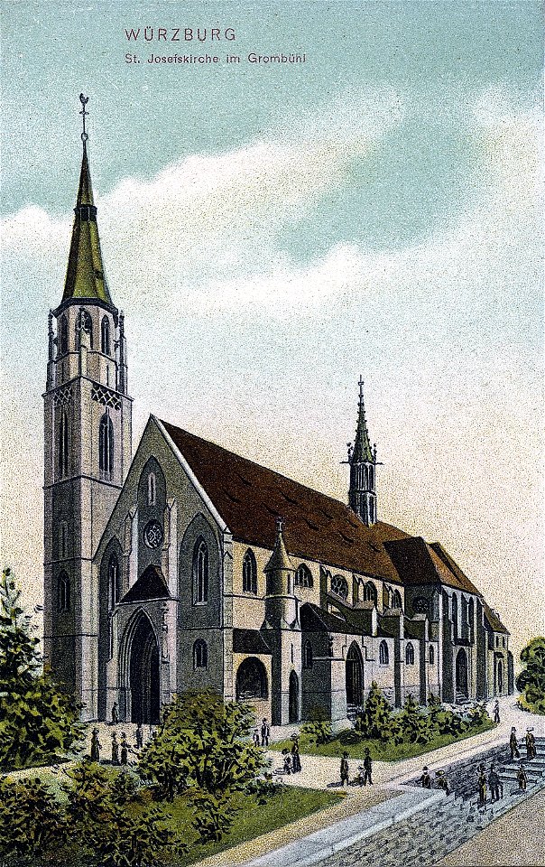 Felle Würzburg St-Josefskirche im Grombühl