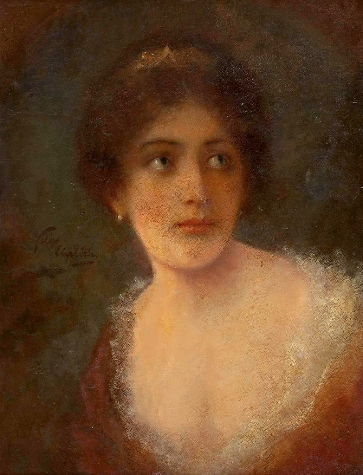 Felix Ehrlich Damenportrait