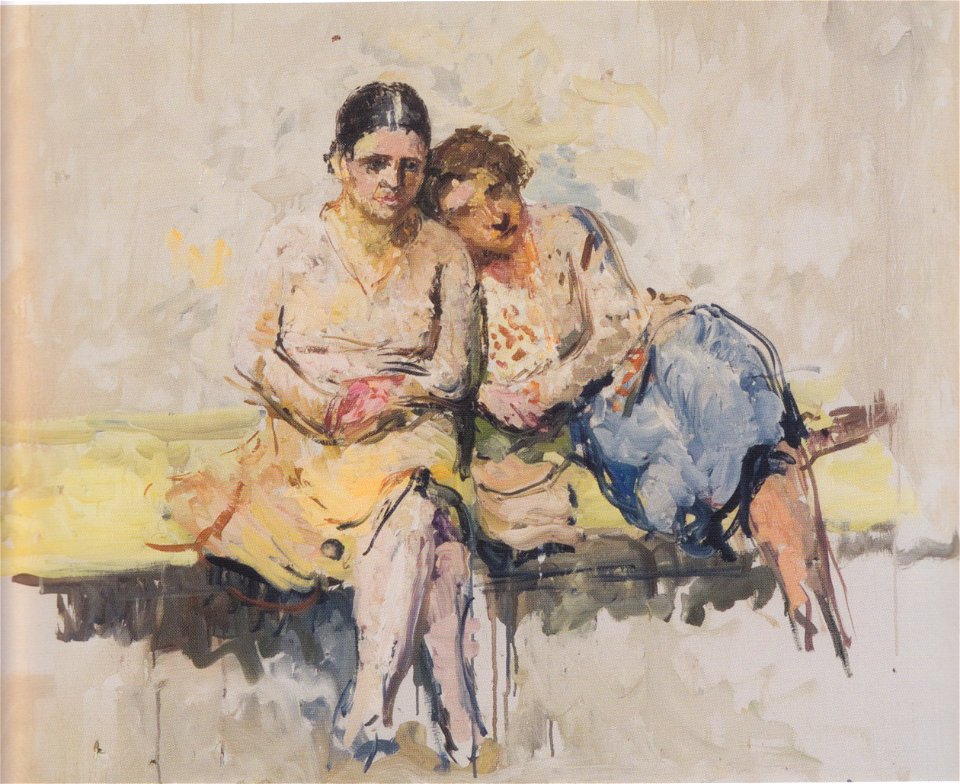 Felix Esterl - Freundinnen (Marianne Seeger und Klothilde Esterl) - 1931