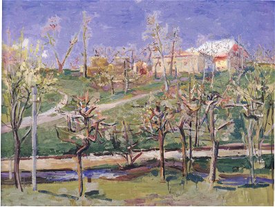 Felix Esterl - Landschaft bei Lind-Sternberg II - 1931