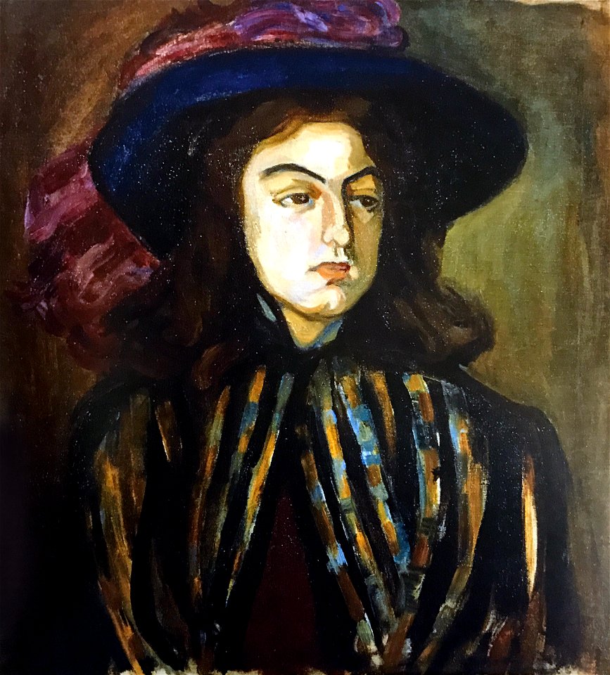 Female Portrait (Rozanova, 1907)