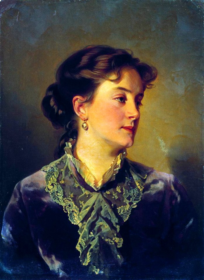 Female portrait by I. Makarov 01