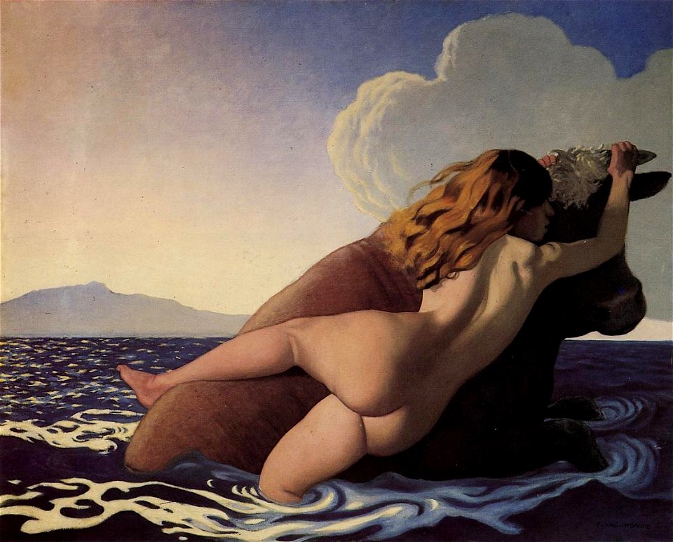 Felix Vallotton The Rape of Europa