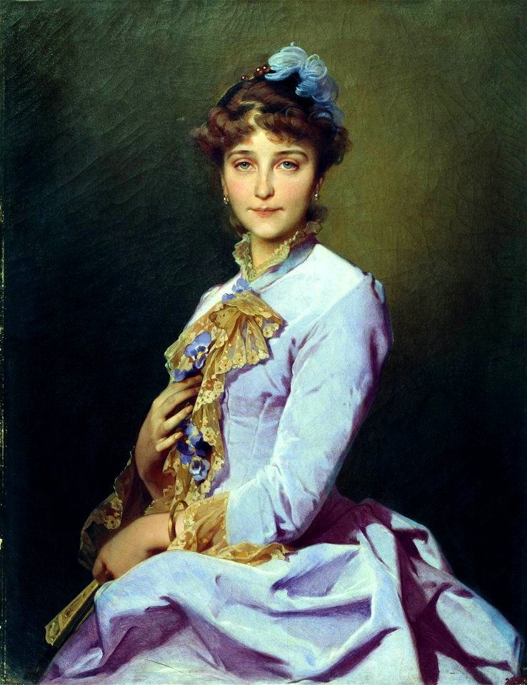 Female portrait by I. Makarov 03