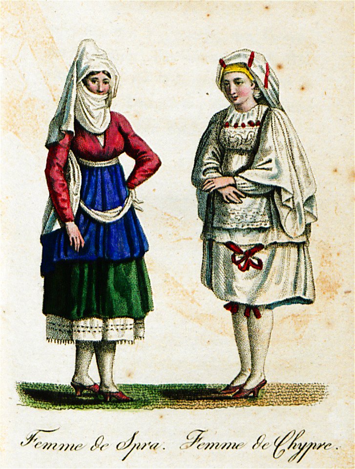 Femme de Syra Femme de Chypre - Castellan Antoine-laurent - 1812