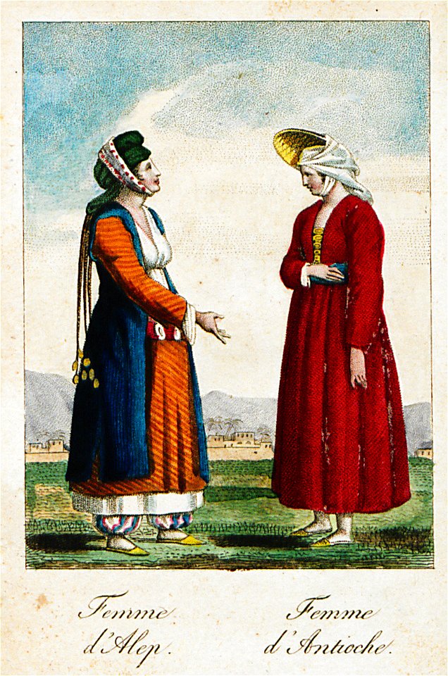 Femme d'Alep Femme d'Antioche - Castellan Antoine-laurent - 1812