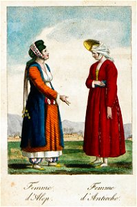 Femme d'Alep Femme d'Antioche - Castellan Antoine-laurent - 1812