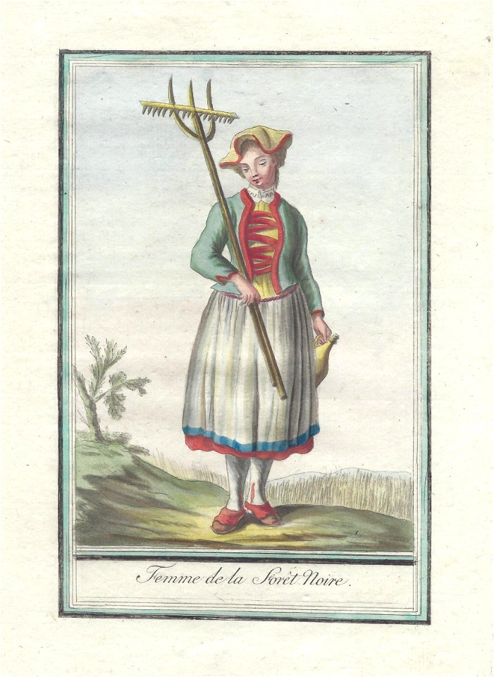 Femme de la Forêt noire Grasset a