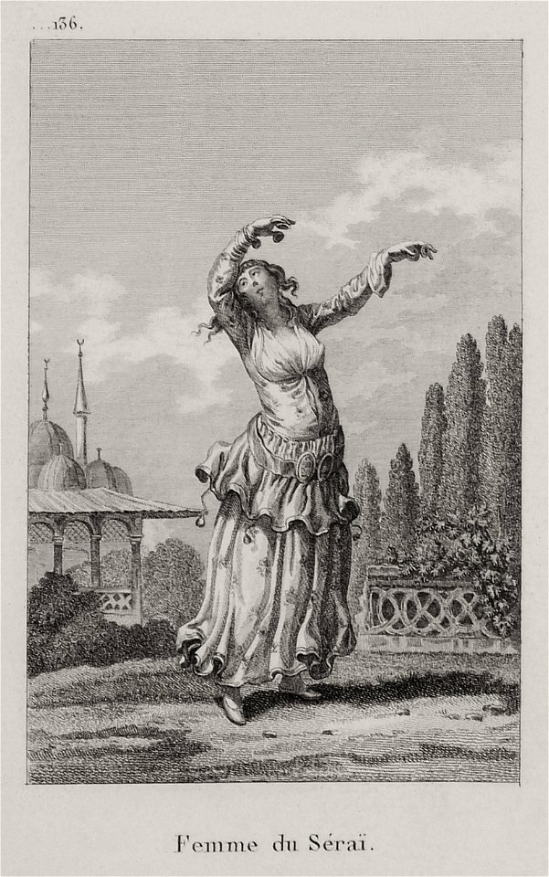 Femme du Sérai - Choiseul-gouffier Gabriel Florent Auguste De - 1822