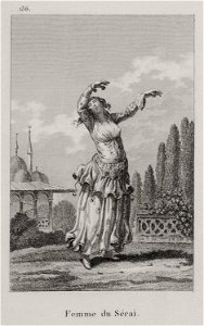 Femme du Sérai - Choiseul-gouffier Gabriel Florent Auguste De - 1822