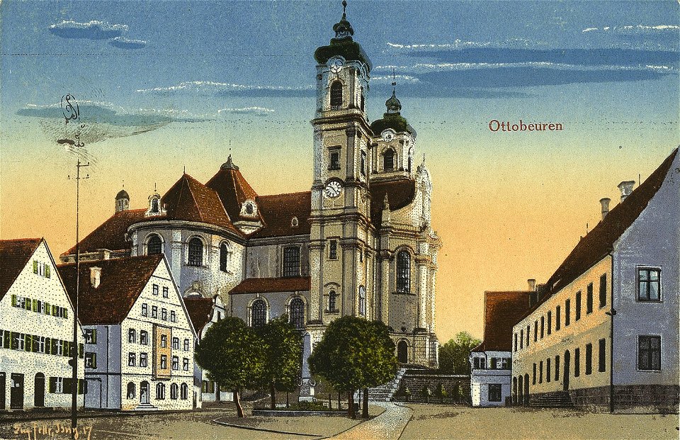 Felle Ottobeuren Klosterkirche 1917