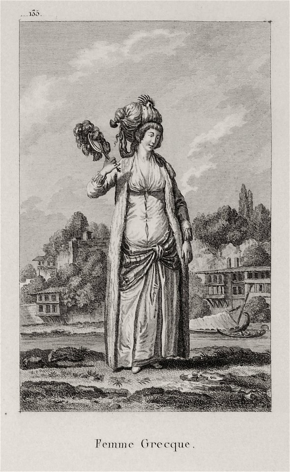 Femme Grecque - Choiseul-gouffier Gabriel Florent Auguste De - 1822