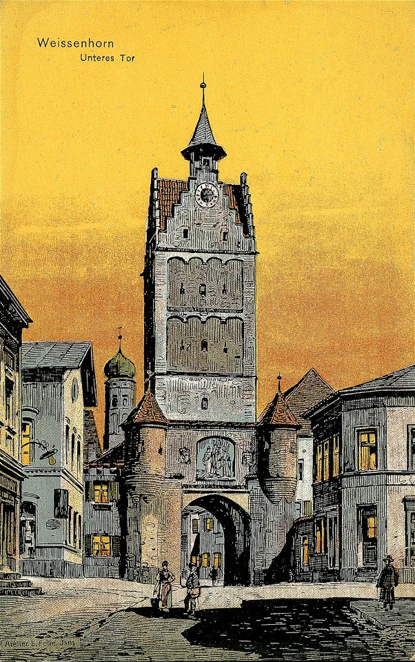 Felle Weißenhorn Unteres Tor 1910