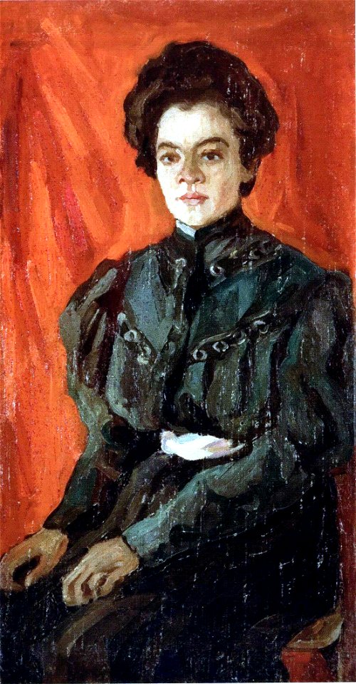 Female Portrait (Rozanova, 1907) 1