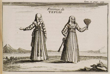 Femmes de TEFLIS - Tournefort Joseph Pitton De - 1717