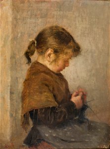 Fent mitja - Joan Brull i Vinyoles (1863-1912)