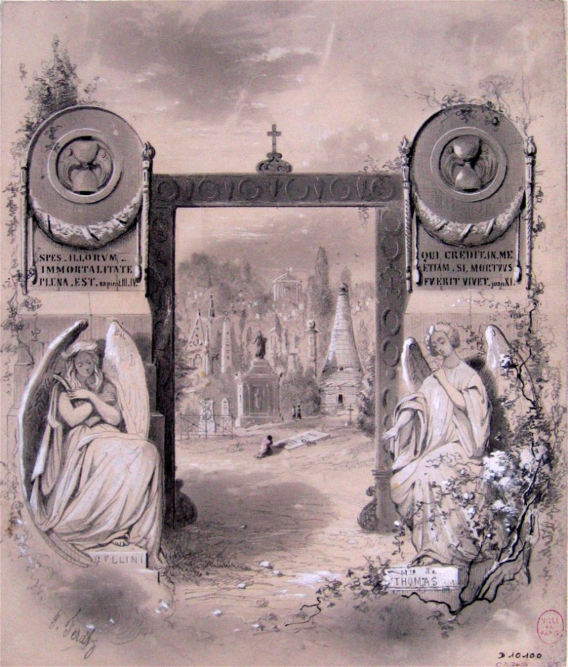 Ferat - Père-Lachaise - Porte d'entrée 02