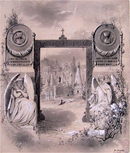 Ferat - Père-Lachaise - Porte d'entrée 02