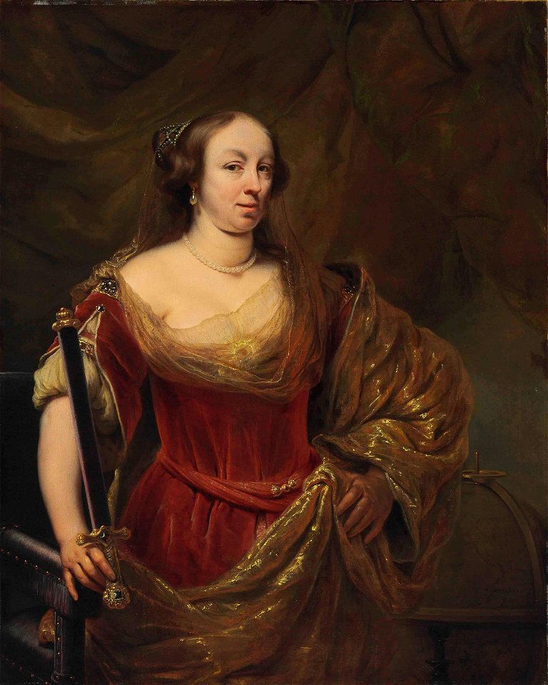 Ferdinand Bol - Portrait of a lady, traditionally identified as Maria Louise Gonzaga (1611-1667), Queen of Poland 2015 NYR 03747 0015