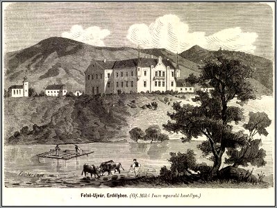 Felső-Ujvár Erdélyben. Mikó nyaraló. Mo. és a Nagyvilág, 1876