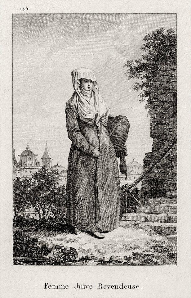 Femme Juive Revendeuse - Choiseul-gouffier Gabriel Florent Auguste De - 1822