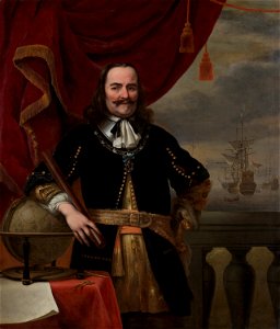 Ferdinand Bol - Portrait of Michiel de Ruyter (1607-1676) - 488 - Rijksmuseum
