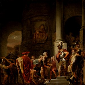 Ferdinand Bol - Scene from Ancient History (The Incorruptibility of Gaius Fabricius)