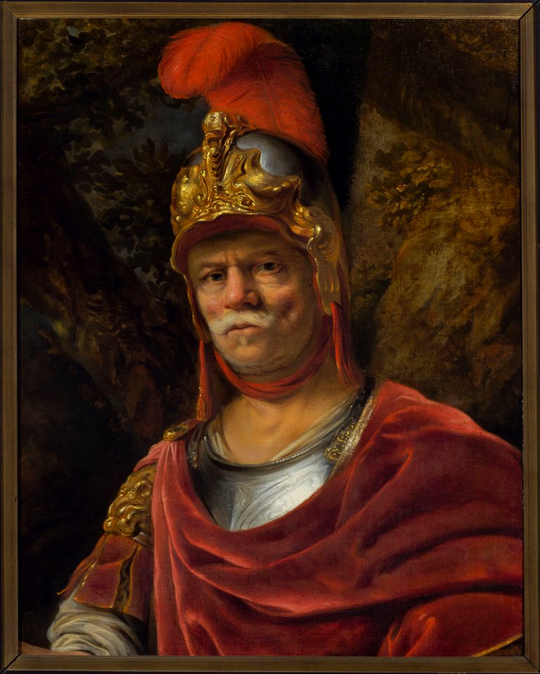 Ferdinand Bol - Man in a golden helmet (Mars) - M.Ob.2544 MNW - National Museum in Warsaw