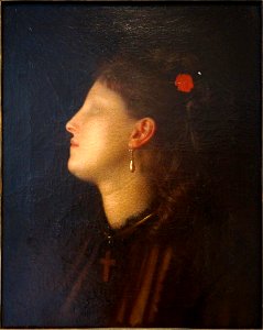 Femme à la perle 09739