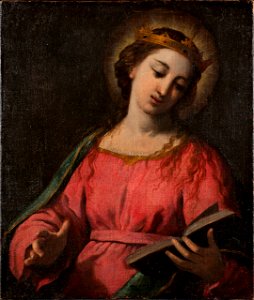 Female Saint (Ippolito Scarsella) - Nationalmuseum - 17127