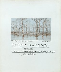 Ferdinand Engelmüller - 16 Ansichten tschechischer Landschaften Ceska Krajiná - 1093a-p - Österreichische Galerie Belvedere