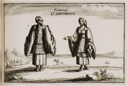 Femmes D'AMORGOS - Tournefort Joseph Pitton De - 1717