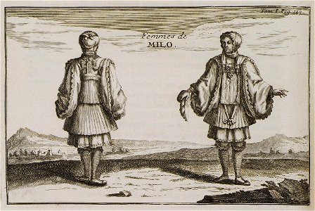 Femmes de MILO - Tournefort Joseph Pitton De - 1717