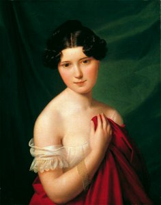 Ferdinand Georg Waldmüller - Die Hofschauspielerin Sophie Müller - 3689 - Österreichische Galerie Belvedere