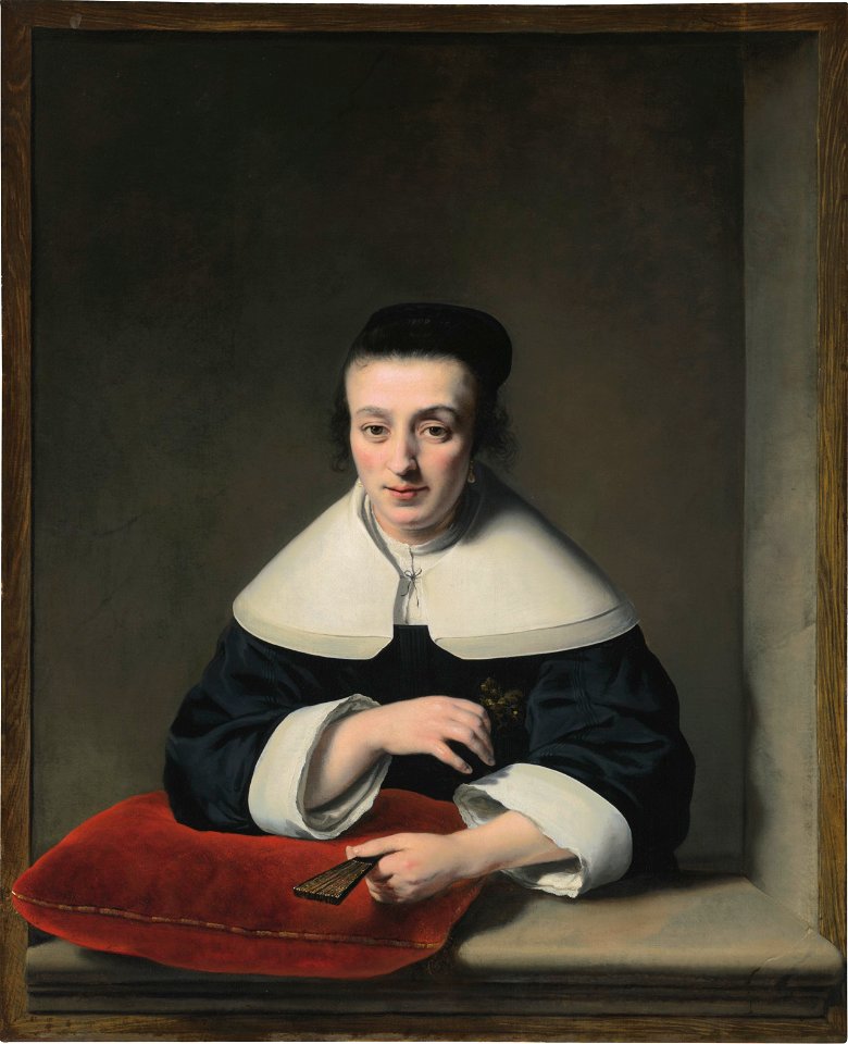 Ferdinand Bol - Portrait of a lady at a casement 2021 CKS 20053 0025