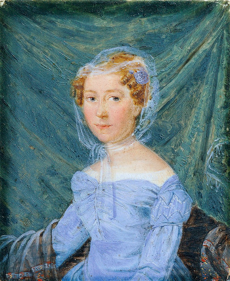 Ferdinand Georg Waldmüller - Frau Theresia Rupprecht - 4328 - Österreichische Galerie Belvedere
