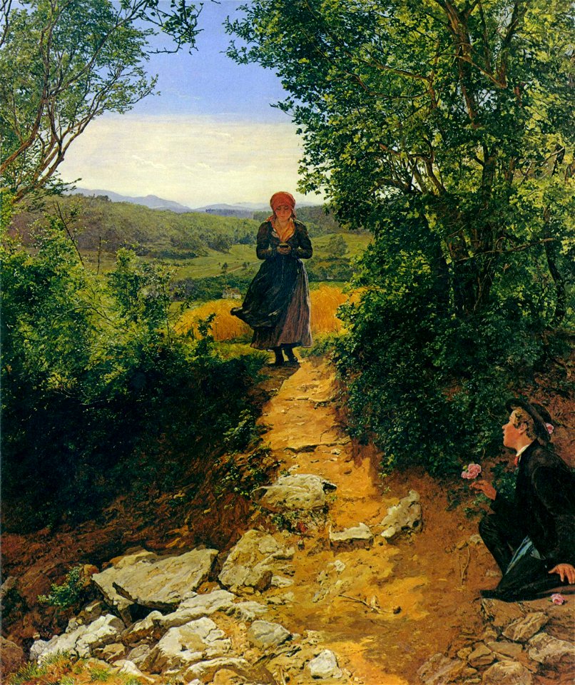 Ferdinand Georg Waldmüller - Die Erwartete