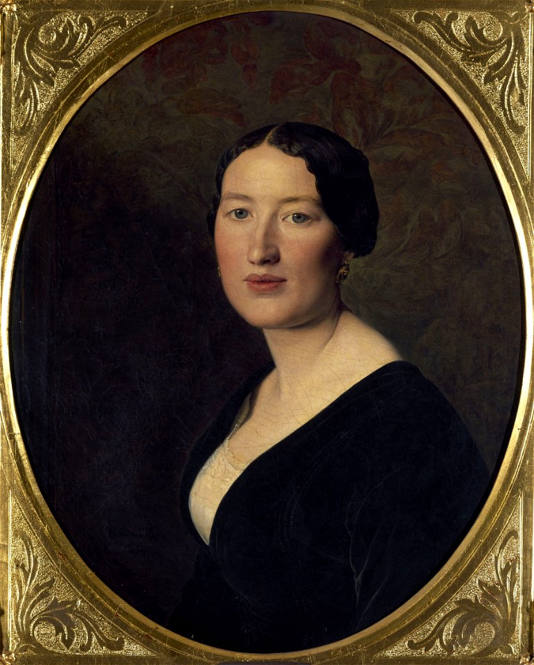 Ferdinand Georg Waldmüller - Portrait de Madame Josef Bayer - PPP524 - Musée des Beaux-Arts de la ville de Paris