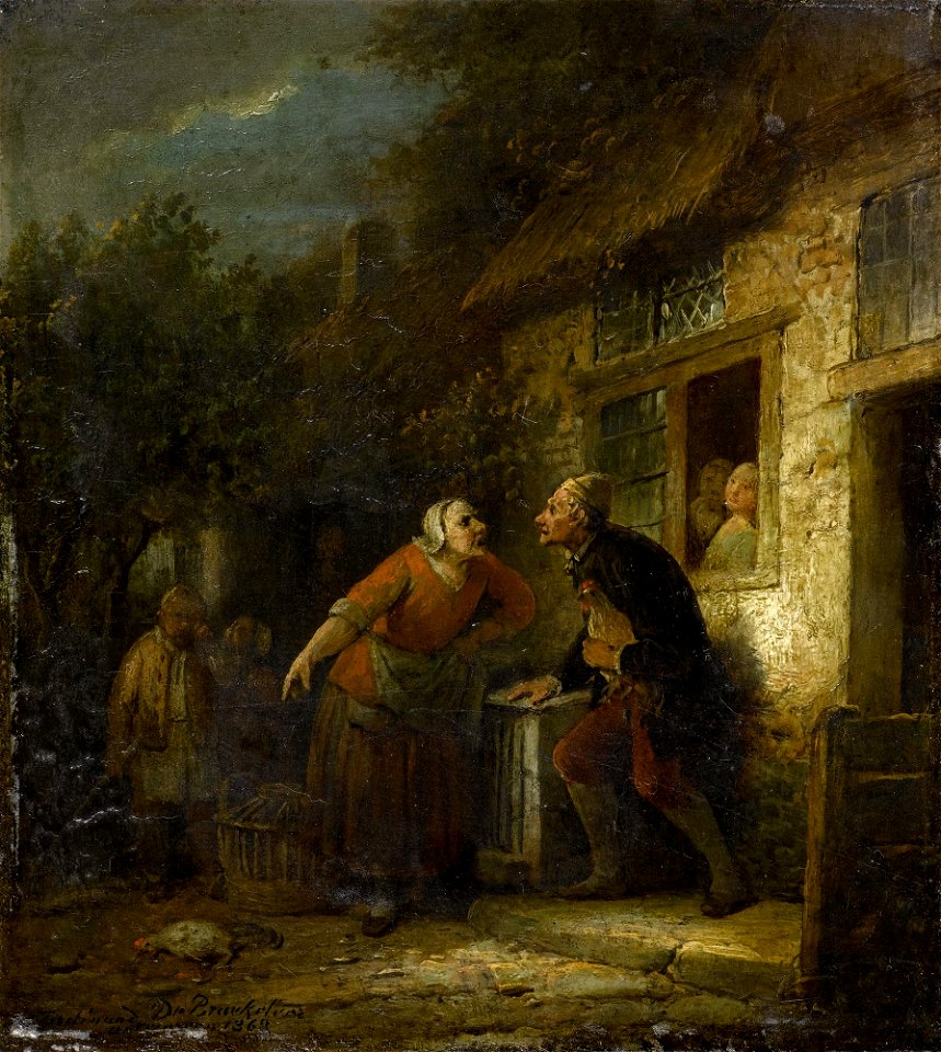 Ferdinand de Braekeleer dÄ Hühnermord
