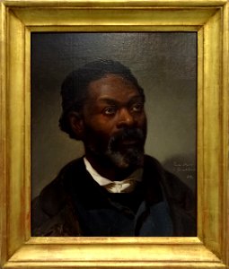 Ferdinand Fagerlin, Bildnis des Zeno Oreno von Guadeloupe, 1854