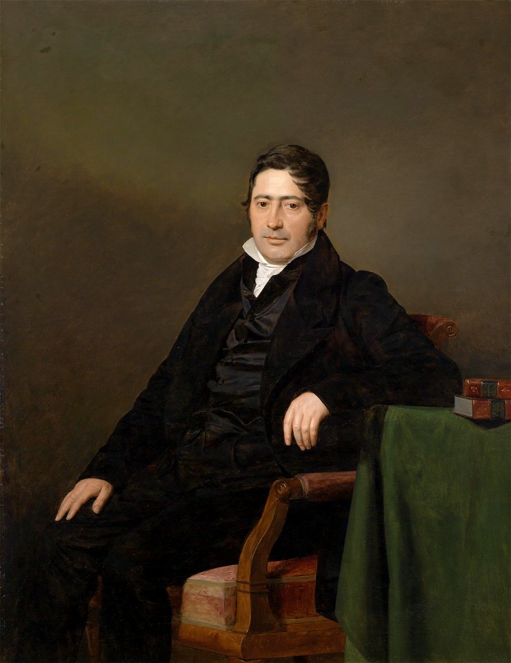 Ferdinand Georg Waldmüller Bildnis Sigmund Caspar Fischer 1837