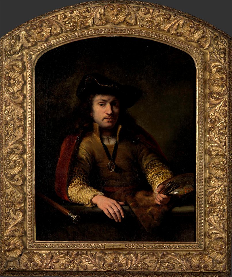 Ferdinand Bol - Portret van Ferdinand Bol - SK-C-1767 - Rijksmuseum