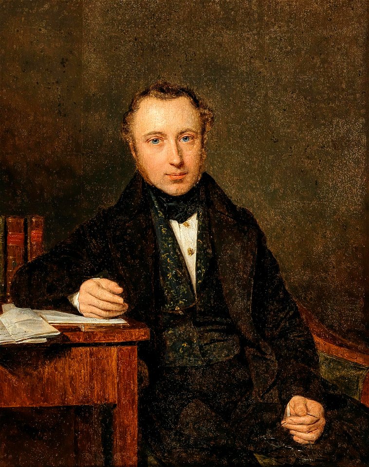 Ferdinand Georg Waldmüller Porträt Josef von Stadler
