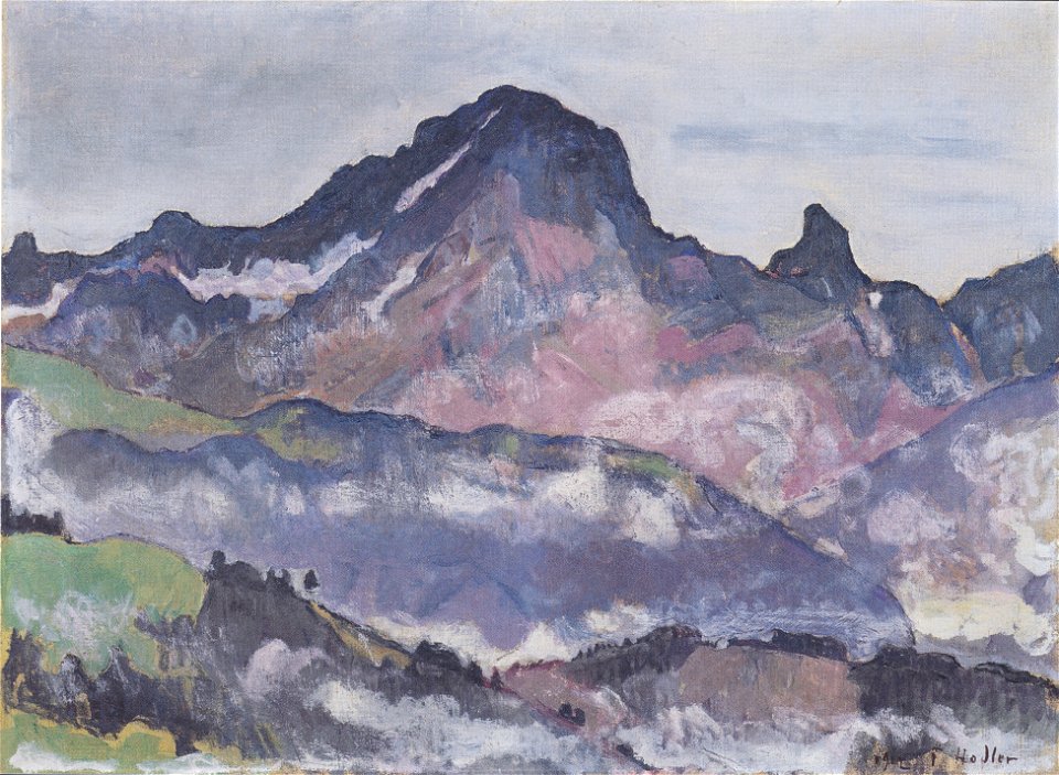 Ferdinand Hodler - Le Grand Muveran