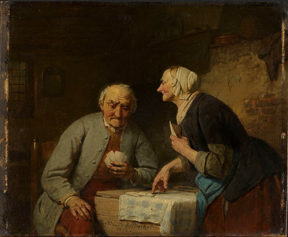 Ferdinand Braekeleer (I) - Trump - NG.M.00487 - National Museum of Art, Architecture and Design