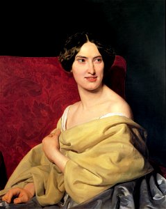 Ferdinand Georg Waldmüller - Anna Bayer, die zweite Gattin des Künstlers - 291 - Österreichische Galerie Belvedere