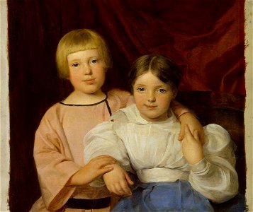 Ferdinand Georg Waldmüller - Children - WGA25419